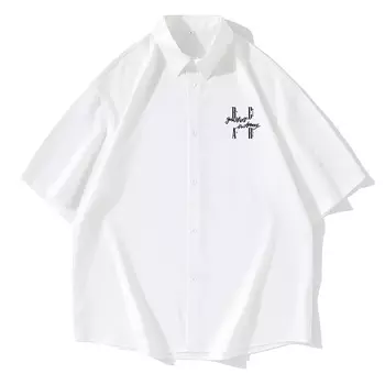 Рубашка унисекс BEAR UNION, белый