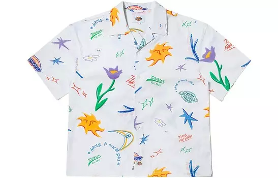 Рубашка унисекс белая Dickies