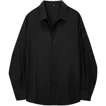 Рубашка унисекс BIENKIMIIYE, White Short-Sleeved Shirt