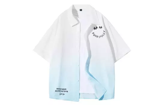 Рубашка унисекс BOBBY ABLEY, Белый/Розовый