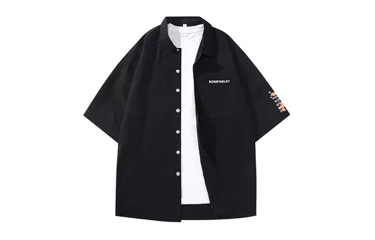 Рубашка унисекс BOBBY ABLEY, Черный (входит в футболку)