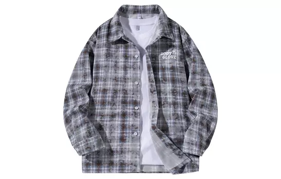 Рубашка унисекс BODY GLOVE, Blue Plaid