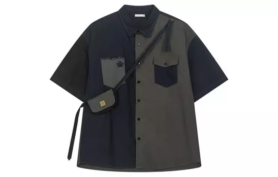 Рубашка унисекс Bosieagender, темно-синий