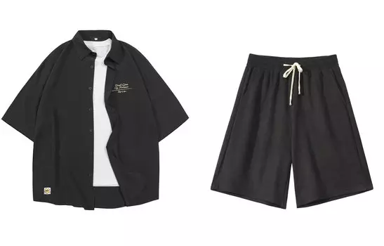 Рубашка унисекс BRUMAIRE, Черный