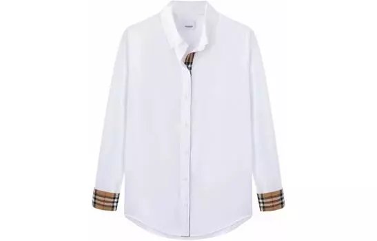 Рубашка унисекс Burberry, белый