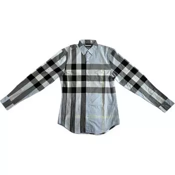 Рубашка унисекс Burberry, цвет Blue