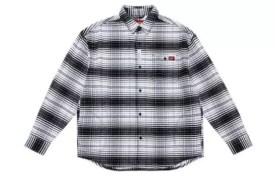 Рубашка унисекс Dickies, Черно-белый