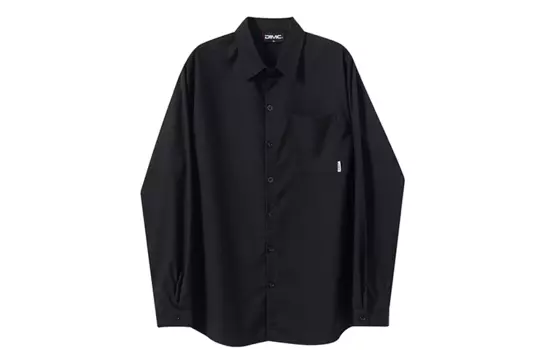 Рубашка унисекс DIMC, Черный