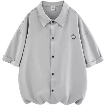 Рубашка унисекс Doraemon, Черный