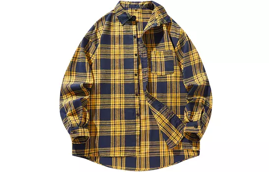 Рубашка унисекс «Двойной дилер» Double Dealer, Black White Plaid