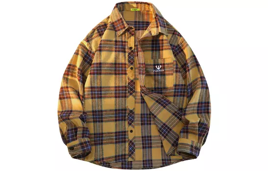 Рубашка унисекс FUERZA, желтый