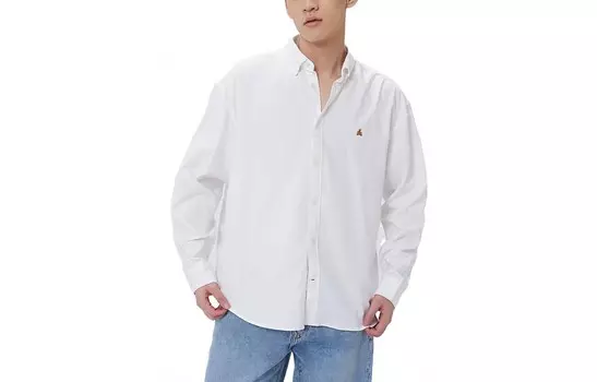 Рубашка унисекс Gap, белый