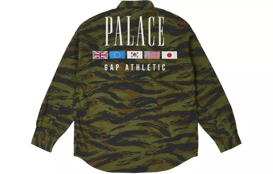 Рубашка унисекс GAP, цвет Army Green