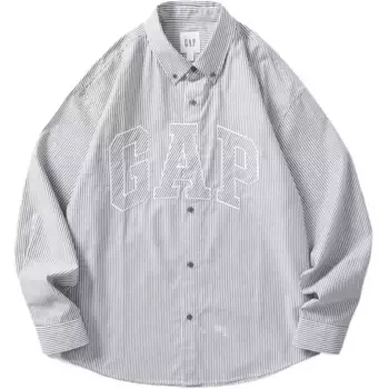 Рубашка унисекс Gap, розовый