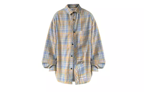 Рубашка унисекс Gdrx, Желтый проверенный