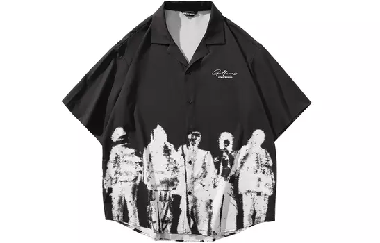 Рубашка унисекс GOLFCROSS, белый