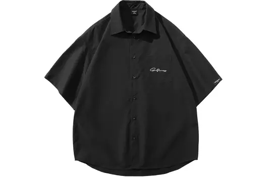 Рубашка унисекс GOLFCROSS, черный