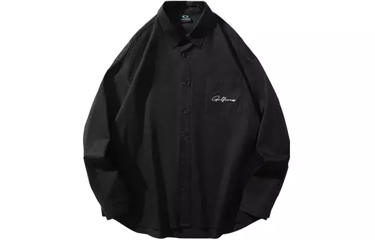 Рубашка унисекс GOLFCROSS, черный