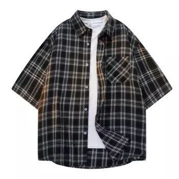 Рубашка унисекс GSON, черный