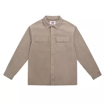 Рубашка унисекс хаки Dickies, хаки