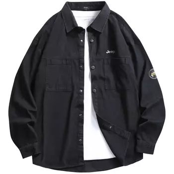 Рубашка унисекс Jeep, серый