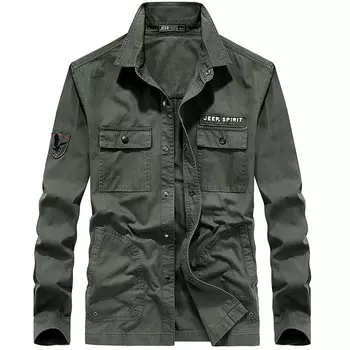 Рубашка унисекс JEEP SPIRIT, Army Green