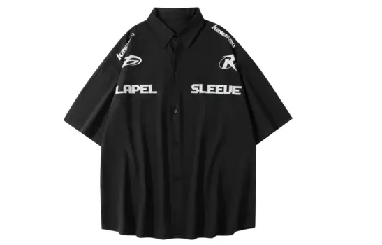 Рубашка унисекс Kawasaki, черный