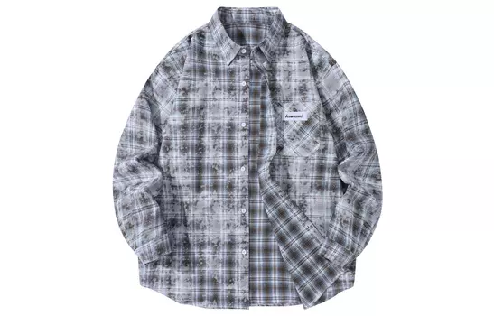 Рубашка унисекс Kawasaki, синий