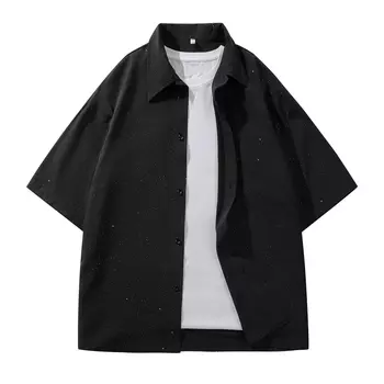 Рубашка унисекс KW, черный