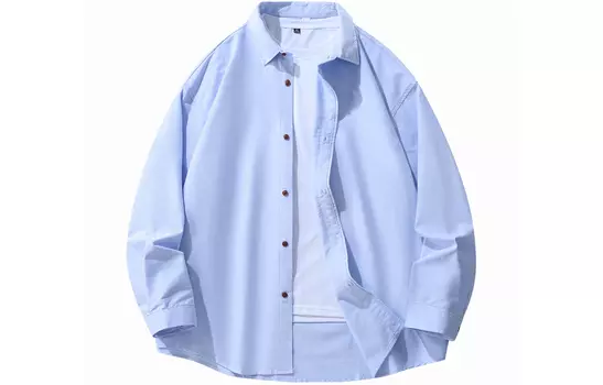 Рубашка унисекс Lightning X Storm, Светло-синий