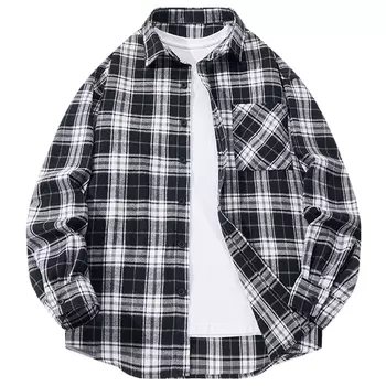 Рубашка унисекс Menblero, Синий