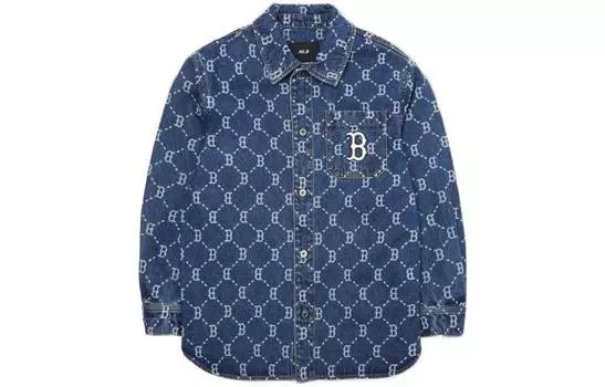 Рубашка унисекс MLB, Синий