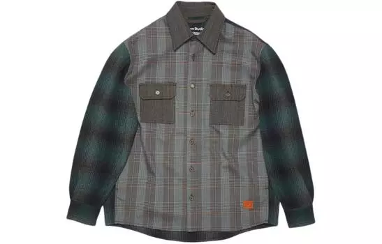 Рубашка унисекс многоцветная FW23 Acne Studios, мультиколор