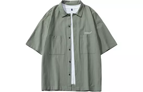 Рубашка унисекс Nbno, Белый