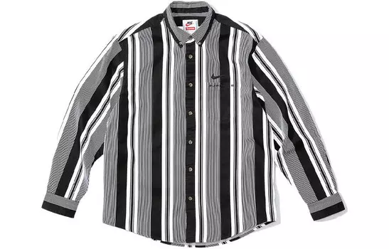 Рубашка унисекс Nike X Supreme, белый