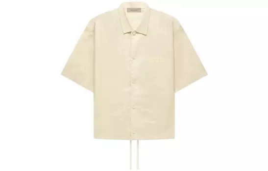 Рубашка унисекс яичная скорлупа белая Fear Of God Essentials, цвет Eggshell White