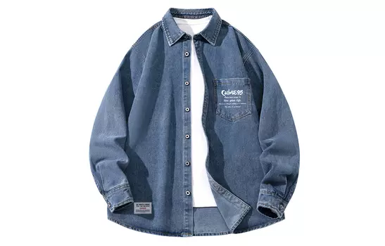 Рубашка унисекс RHIME, Винтажный серый