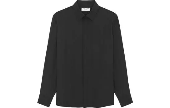 Рубашка унисекс SAINT LAURENT, цвет Black