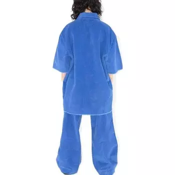 Рубашка унисекс синяя Drew House, синий