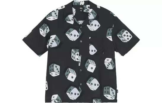 Рубашка унисекс Stussy, цвет Black