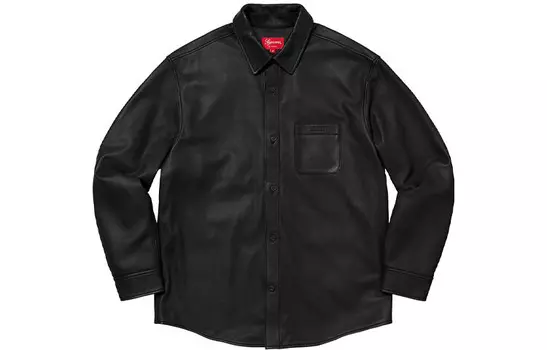 Рубашка унисекс Supreme, черный
