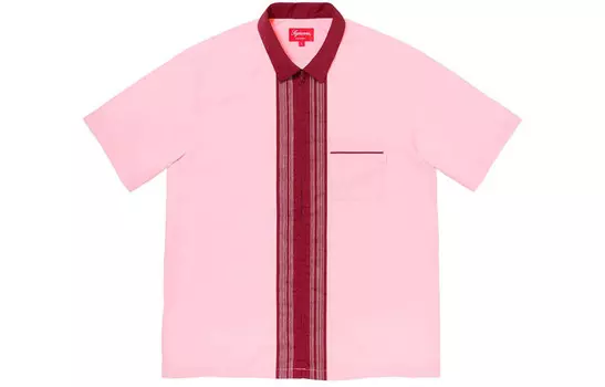 Рубашка унисекс Supreme, розовый