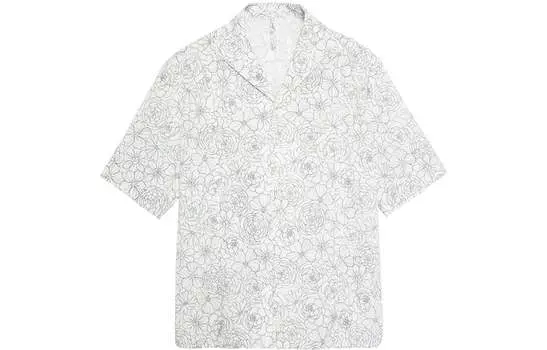 Рубашка унисекс Suxie с принтом, жёлтый / коричневый