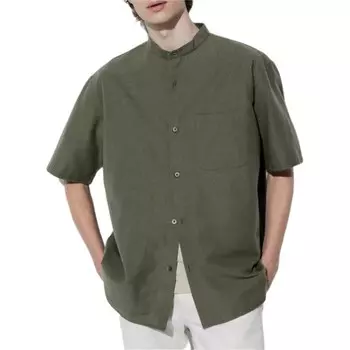 Рубашка унисекс Тимьян Uniqlo, цвет Thyme