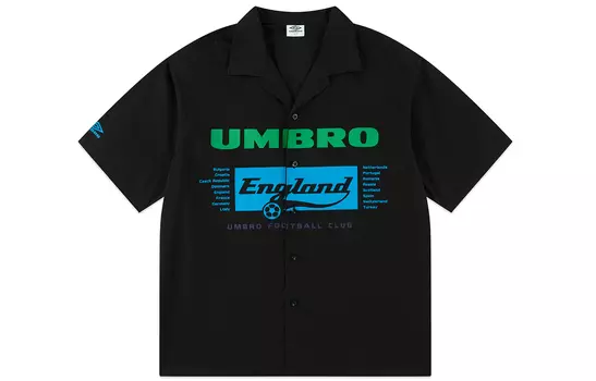 Рубашка унисекс Umbro, Gaze Black