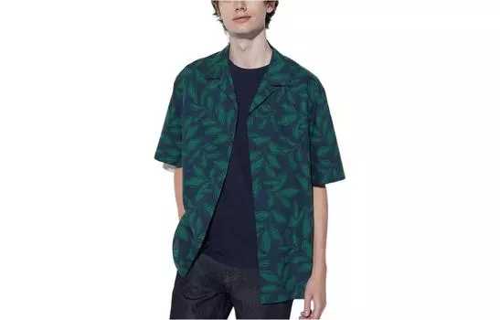 Рубашка унисекс UNIQLO, цвет 33 Khaki