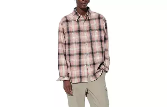 Рубашка унисекс Uniqlo, цвет 64 Lake blue