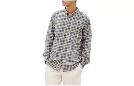 Рубашка унисекс UNIQLO, цвет Beige