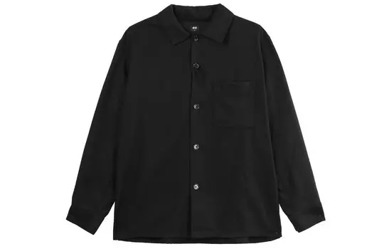 Рубашка унисекс UNIQLO, цвет Black