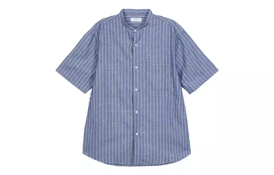 Рубашка унисекс Uniqlo, цвет Sea Blue